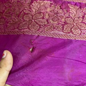 Pure Silk Palla For Making Blouse