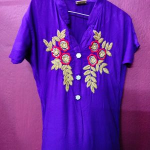 Purple Kurti