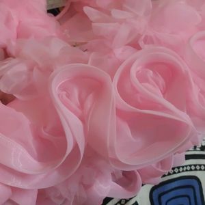 Pink Party Wear Frock For Baby Girl