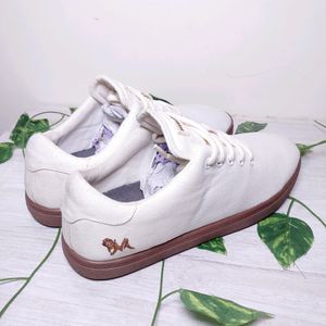 Newman's Branded Comfort Off-white Shoe Size-8