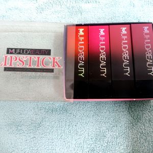 Set Of 4 MuHuda Beauty Lipstick