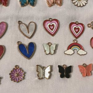 34 Enamel Charms