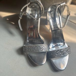 Beautiful Silver Heels