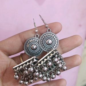 Little Heavy Oxidised earings