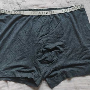 Grey Guanxin Boxer Shorts