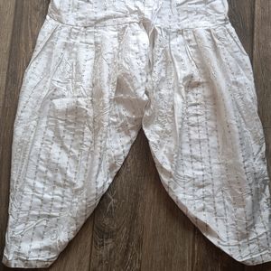 White Patiyala Salwar