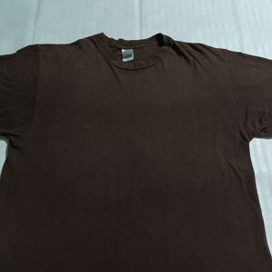 Men Brown T-shirt