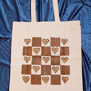 Aesthetic Y2k Hearts Totebag