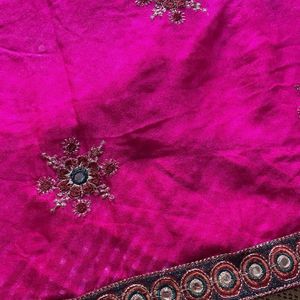 Pure Georgette Lehariya Saree