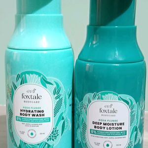 Foxtale Hydrating Body Wash And Lotion