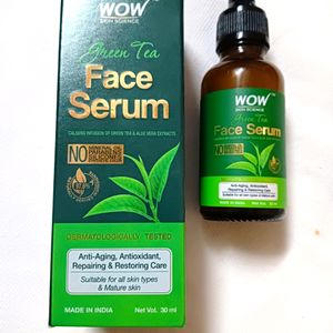 Wow skin science green tea face serum