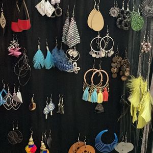 Earrings - 100coins Each Or 50/- Rs Per Pair