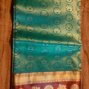 Banarasi Silk Saree With Blouse