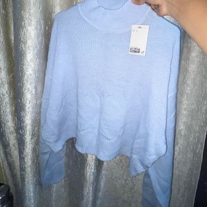 H&M Light Blue Jumper.