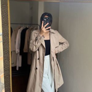 LIST TAN beige trench coat