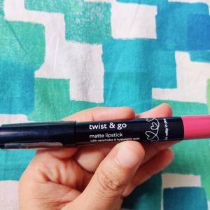 Plum Crayon Pink Color Matte Lipstick