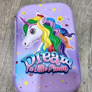 7D Unicorn Big Pencil Pouch