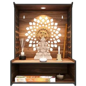 Mandir With LED Sport Light