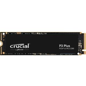 Crucial Brand New Seal Box Packed P3 Plus 1TB PCIe 4.0 3D NAND NVMe M.2 SSD