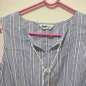 Summer Striped Top Size 34&36