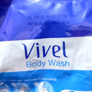 Vivel Body Wash With Mint + Cucumber Refill Pack