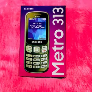 New SAMSUNG Metro 313 Dual Sim Keypad Mobile Phone