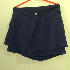 Skirt With Attached Shorts