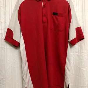 Red Short Sleeve Sports T Shirt