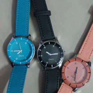 Set Of Three Watches For Women (No Battery)