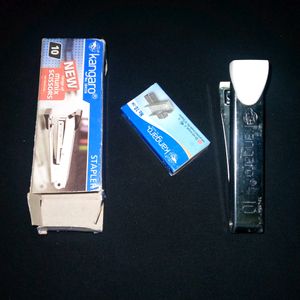 Combo Of New Stapler And Staples Pins Box