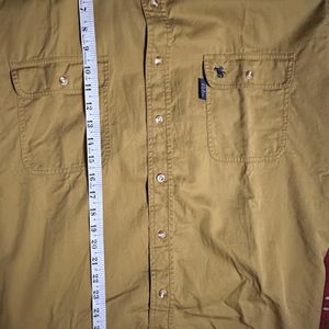 Le Polo Mustard Cotton Shirt