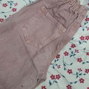 Denim In Pinkish Purple Colour