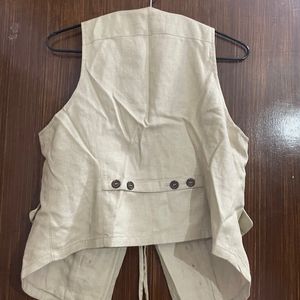 Beige Vest