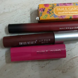 Maybelline-Parul Garg-Swiss Beauty Lipsticks