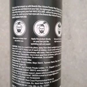 Beardo Max Volume Powder Wax