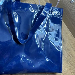 Ted Baker Navy Blue Hand Bag/Tote Bag