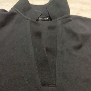 ZARA TSHIRT BLACK DRESS