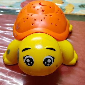 Musical Turtle Toy With Night Lamp