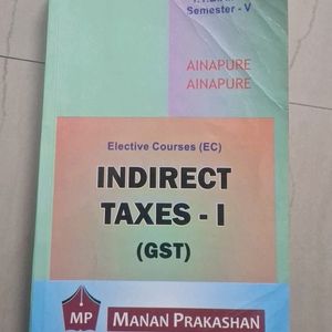 TYBAF Sem - 5 Indirect Taxes - I (GST)