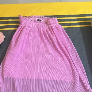 Pink Long Skirt