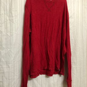 Aeropostle Red Long Sleeve T Shirt