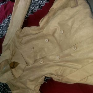 Beige Overcoat / Trenchcoat