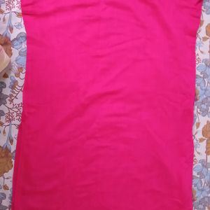 Chudidar In Rose And Blue Combination