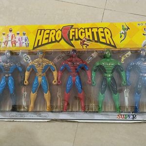 Action Figures Of Hero Fighter Spiderman Look Like