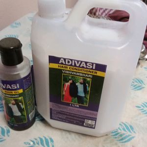 Adivasi Combo Pack Hair Oil+conditioner