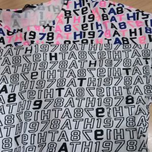 Max Crop Top With Alpha Numeric Print