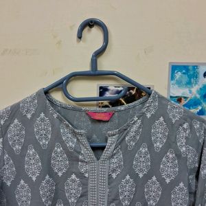 Grey Short Kurti