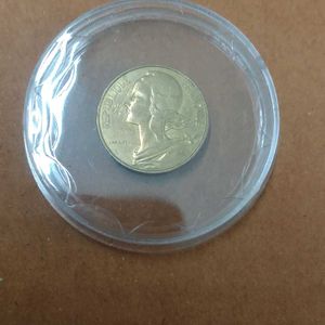 Liberty France 10 Sent Coin Rare Collection