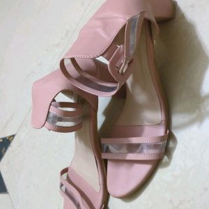 Light Pink Heal Sandals