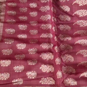 Beautiful Dual Tone Silk Saree